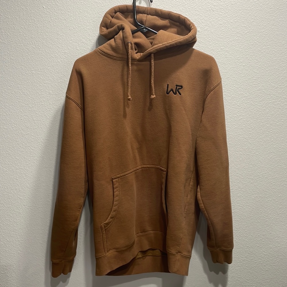 Whiskey Ranch Hoodie Hooded Fleece - Brown - M Medium